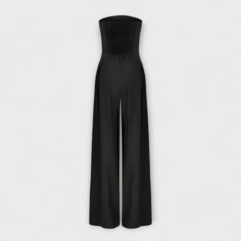 Amelie | Elegante mono de pierna ancha sin tirantes