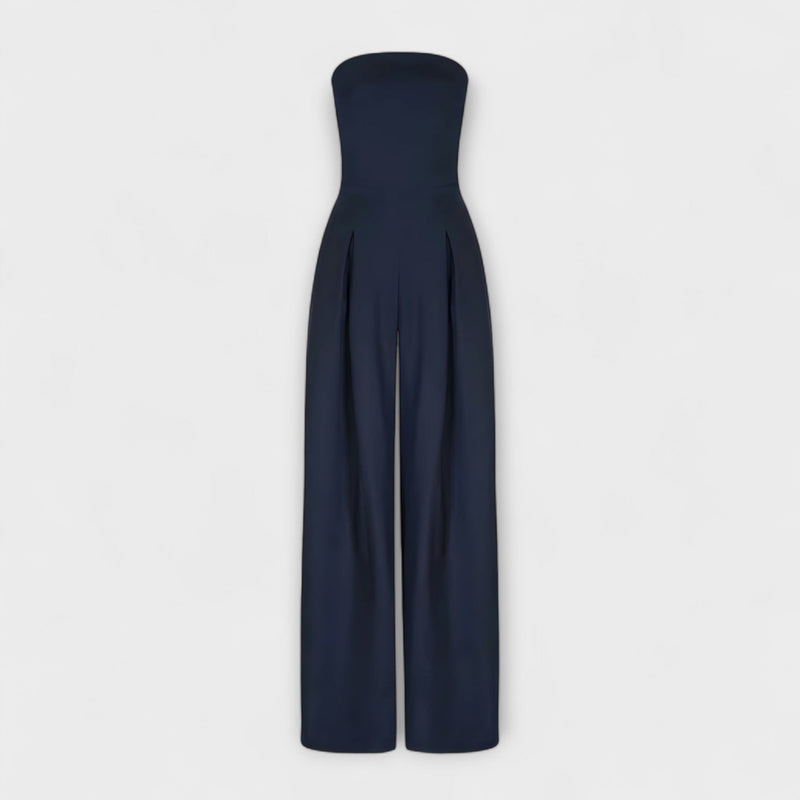 Amelie | Elegante mono de pierna ancha sin tirantes