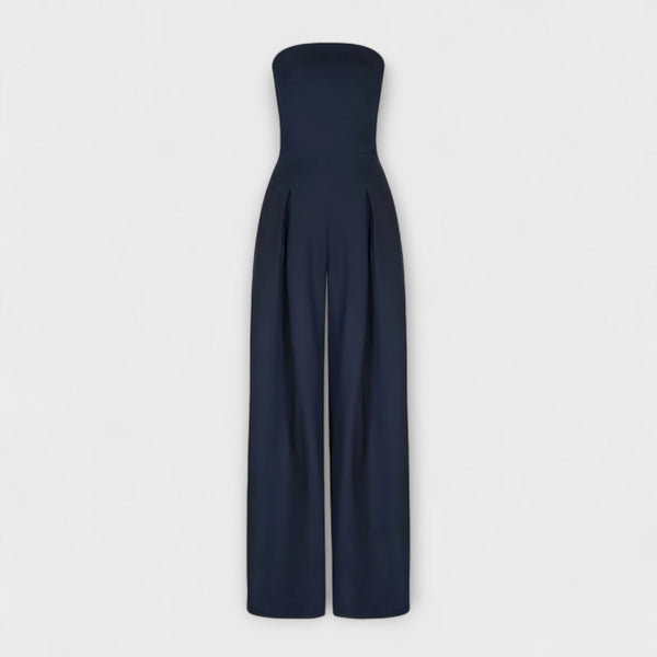 Amelie | Elegante mono de pierna ancha sin tirantes