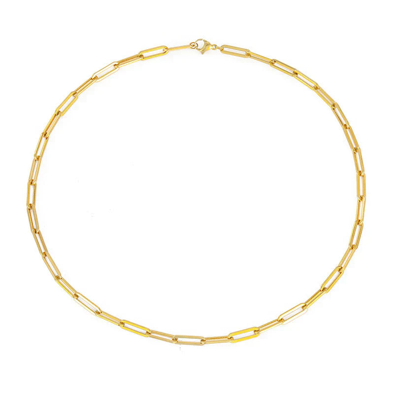 Elegante collar de cadena Archen | Oro