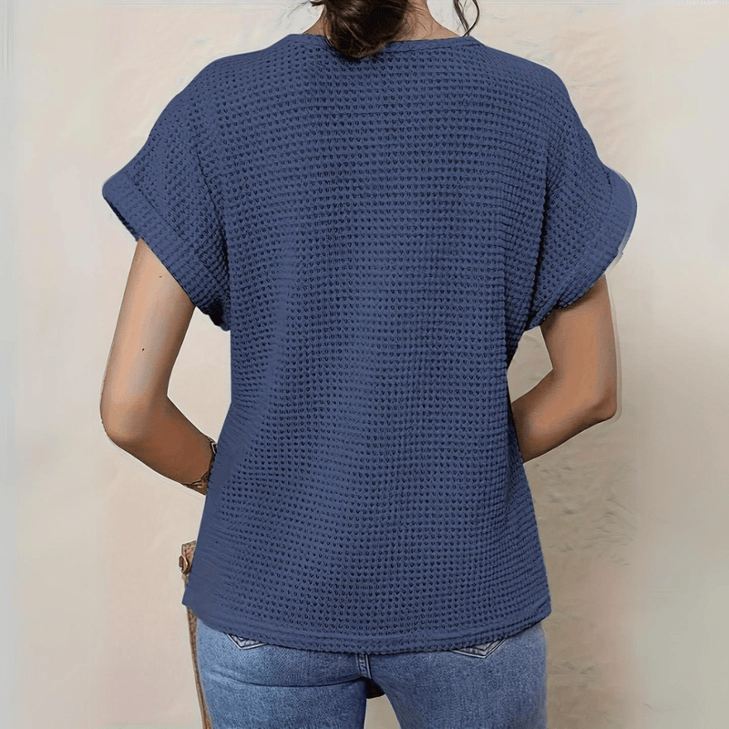 Lorine | Elegante blusa de inspiración ibicenca