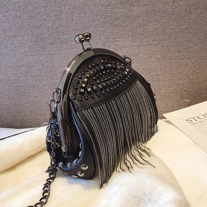 Bolso Lina™ con cierre de beso | Imprescindible del estilo retro chic 