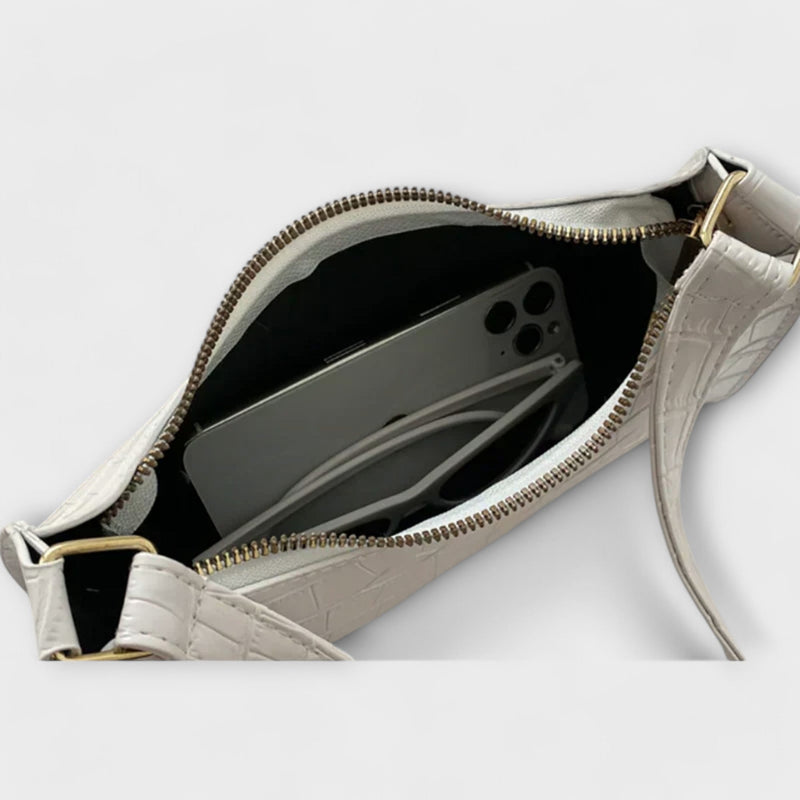 Olivia - Bolso de piel brillante