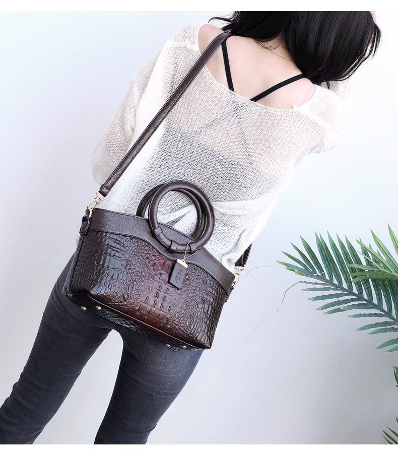 Ella™ Classic Croc | Bolso vintage versátil