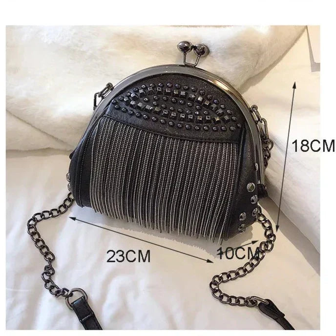 Bolso Lina™ con cierre de beso | Imprescindible del estilo retro chic 