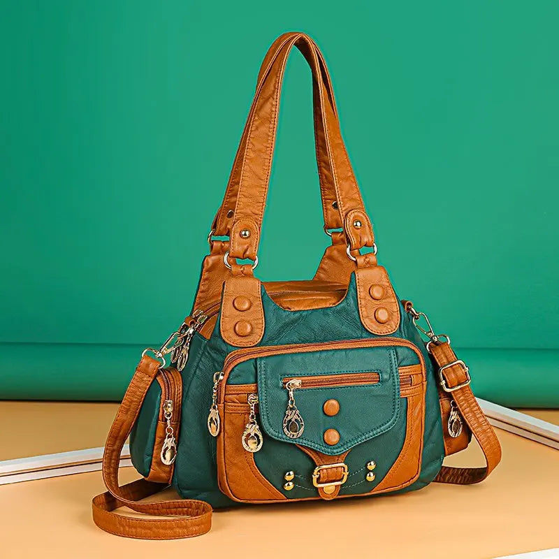 Savannah™ Versatilidad Clásica | Bolso Mensajero Vintage