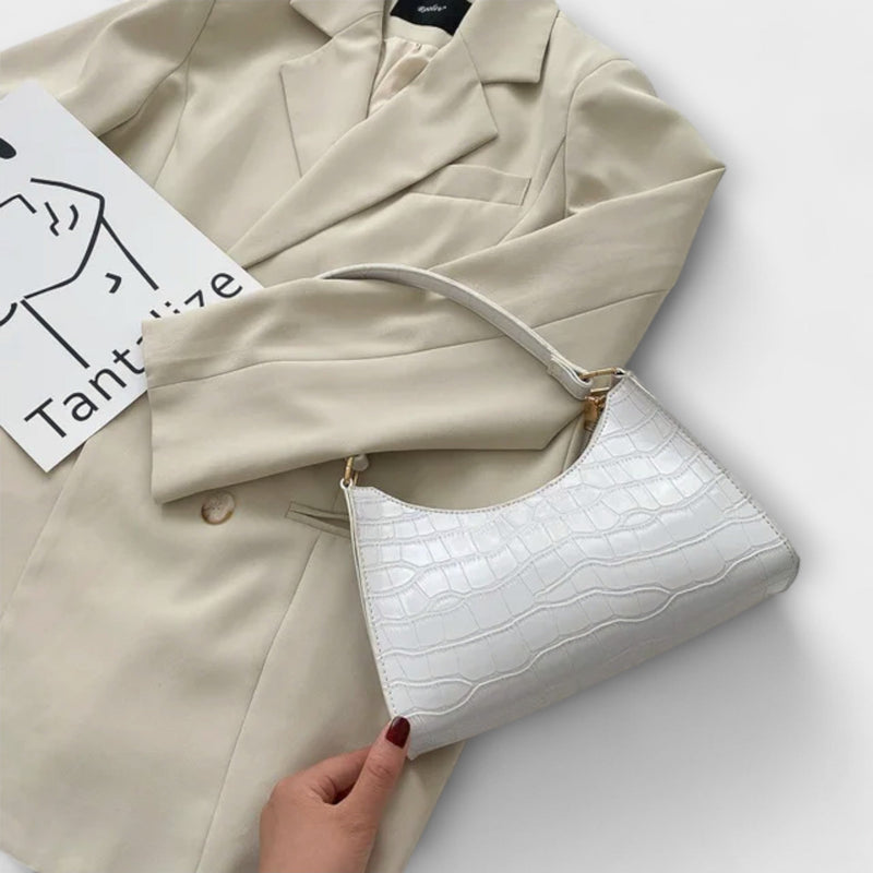 Olivia - Bolso de piel brillante