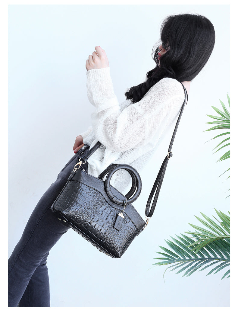 Ella™ Classic Croc | Bolso vintage versátil