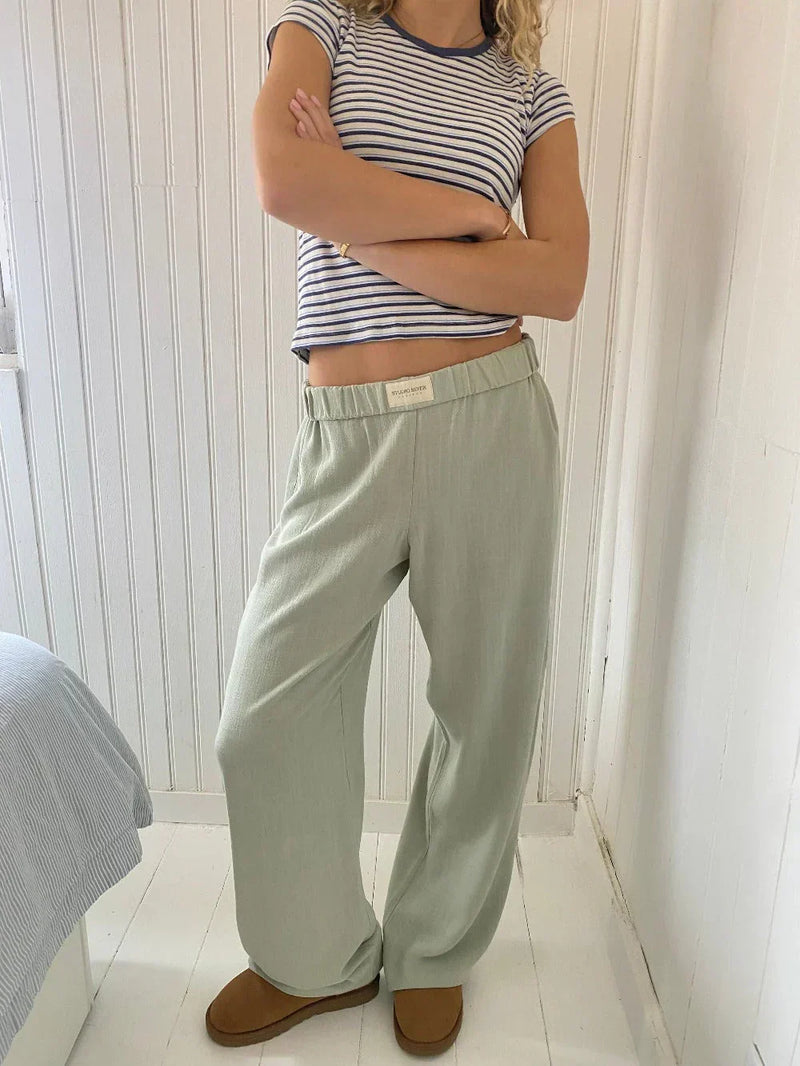 AVA – PANTALONES SUAVES DE ESTAR PARA MUJER