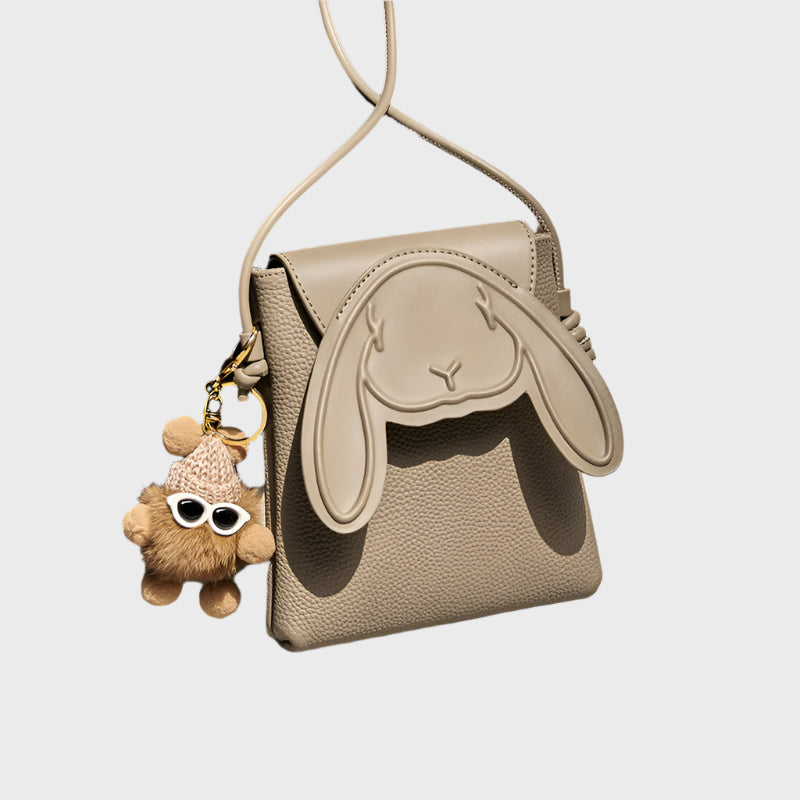 Mini bolso bandolera de piel