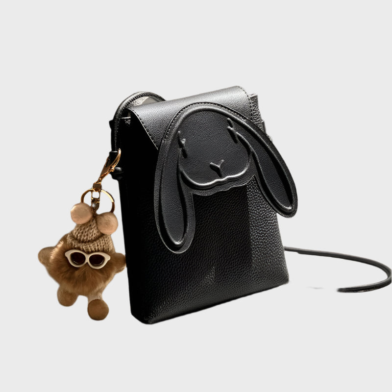 Mini bolso bandolera de piel