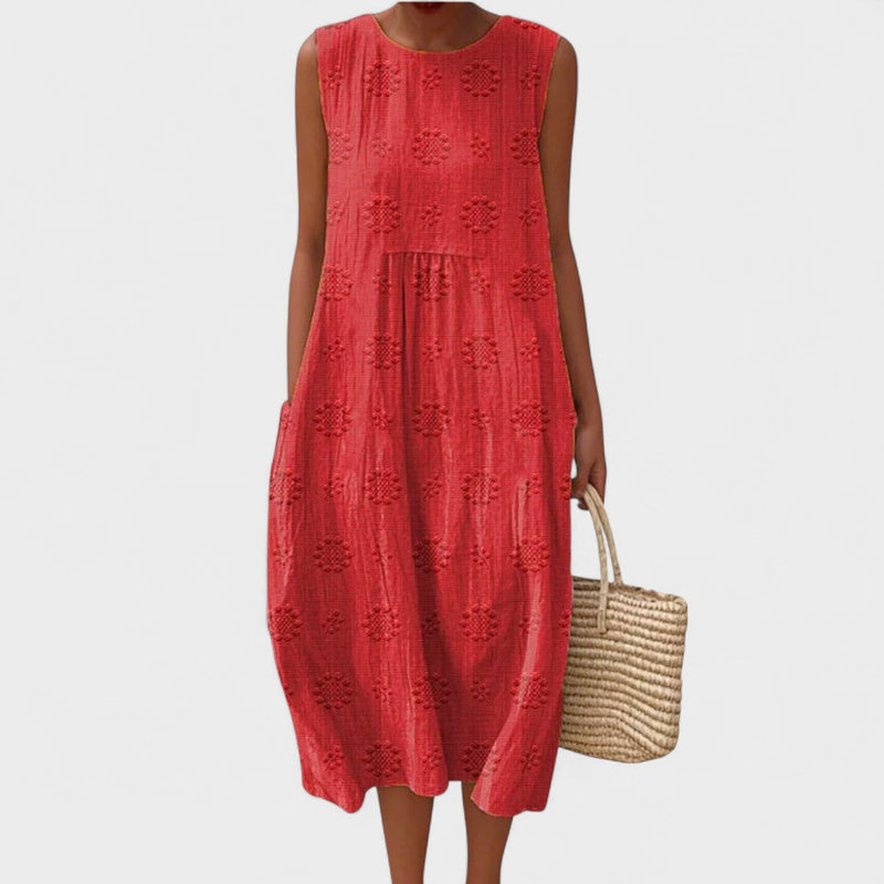 Johanna | Vestido midi informal y cómodo