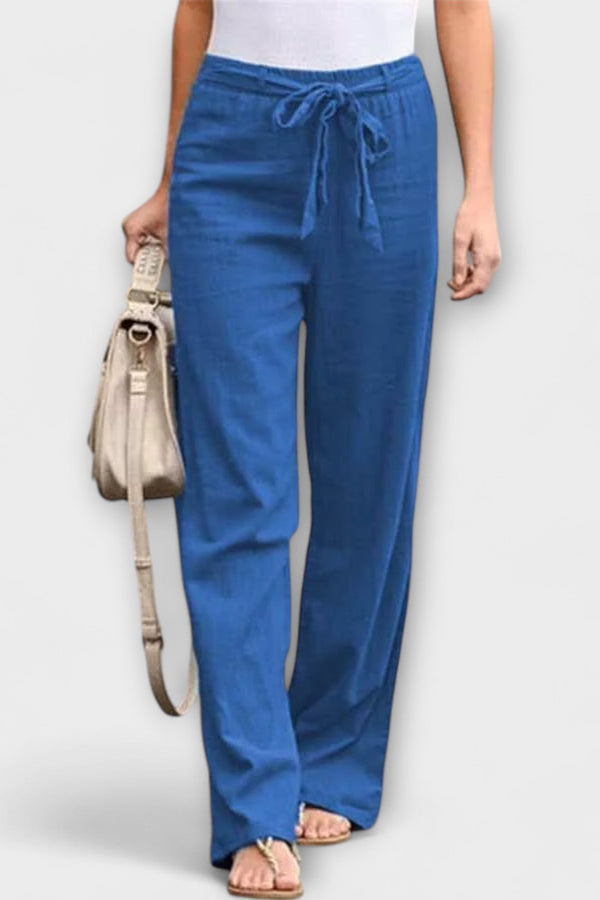 Pantalones de lino ligero