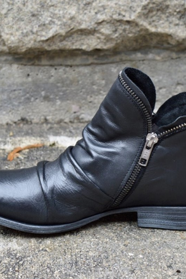 Nahla - Botines de plataforma estilo británico