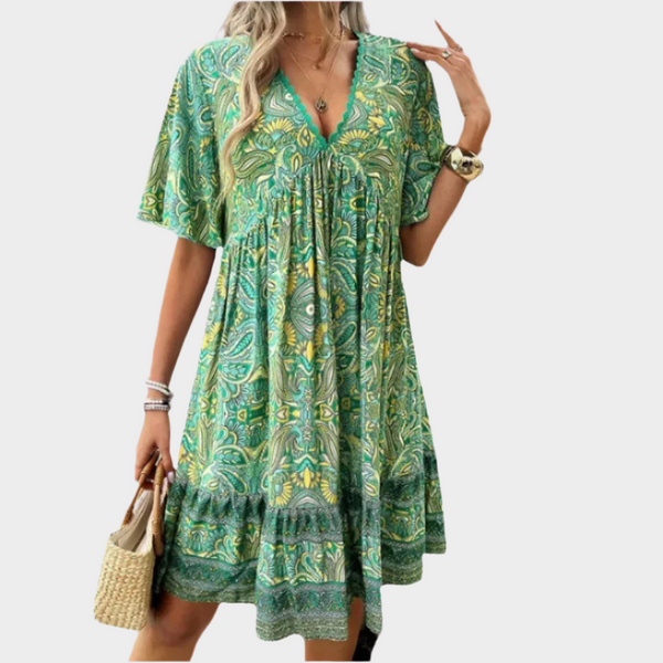 Mini vestido de cachemira