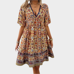 Mini vestido de cachemira
