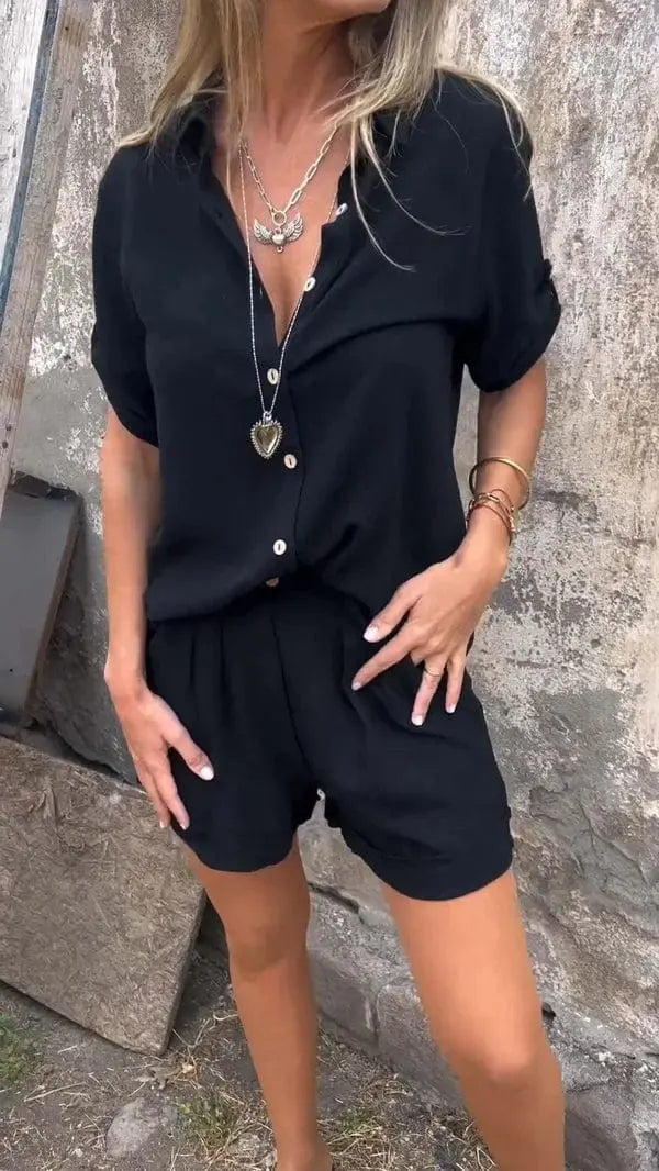 Maelis™ | Conjunto de dos piezas de lino ligero