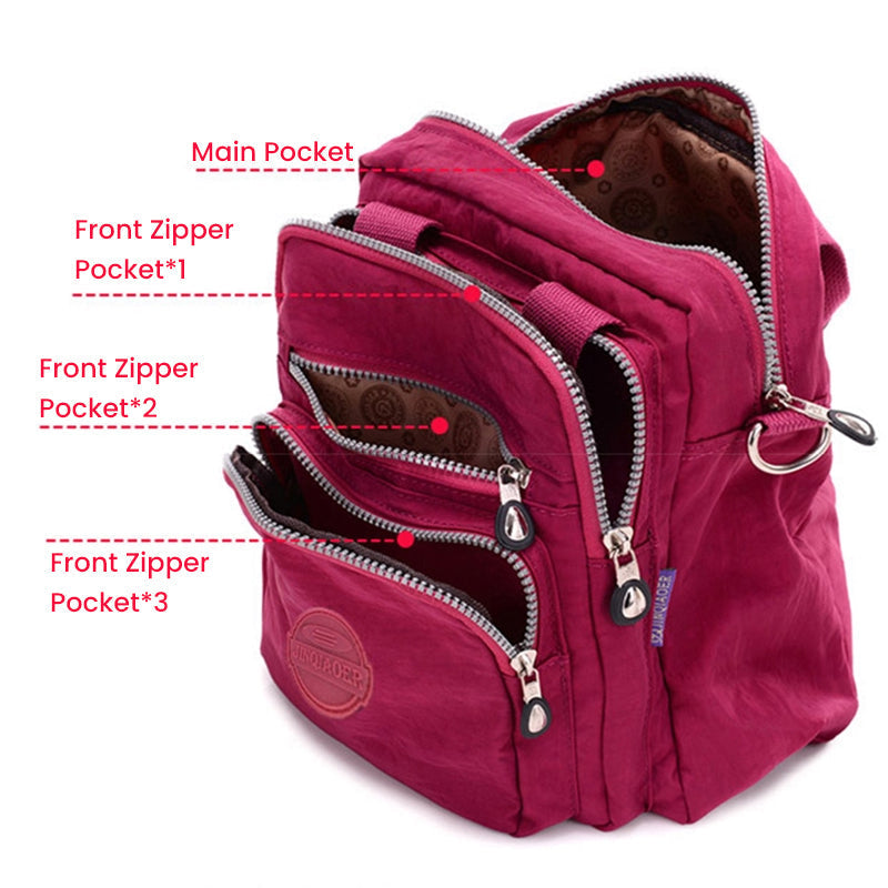 Zoe™ - Bolso bandolera multifuncional impermeable 3 en 1