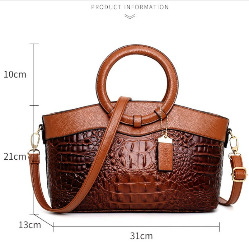 Ella™ Classic Croc | Bolso vintage versátil