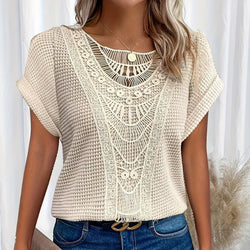 AURA - BLUSA DE TEXTURA DELICADA 