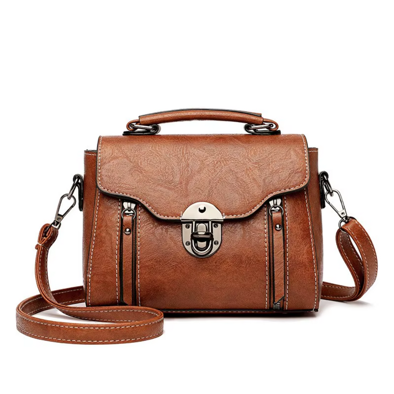 Zoe™ Elegancia atemporal | Bolso vintage con solapa