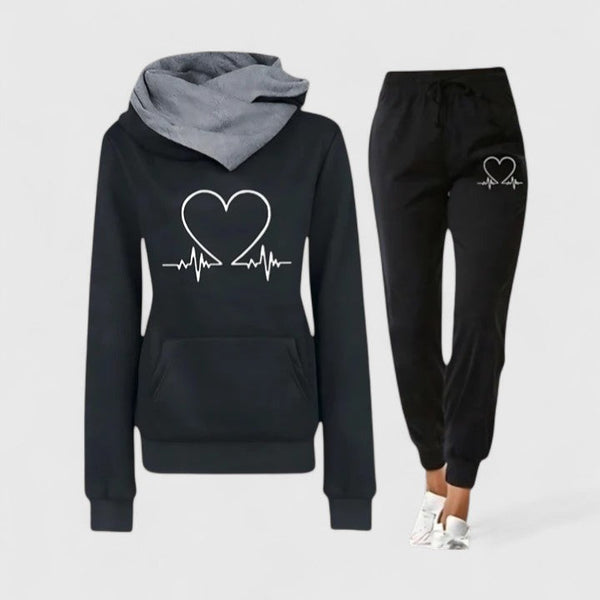 Liz | Conjunto de sudadera con capucha cómoda