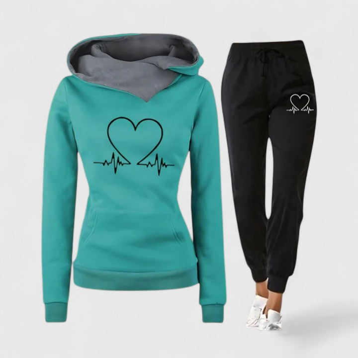 Liz | Conjunto de sudadera con capucha cómoda