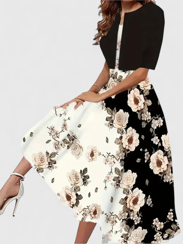 Chantal | Elegante vestido midi