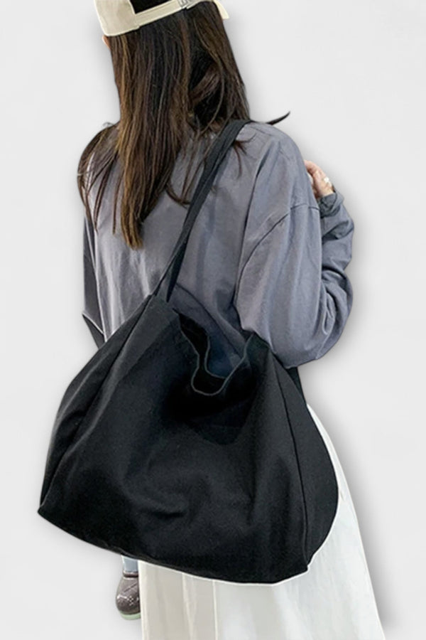 Olivia - Bolso shopper grande de lona de alta calidad