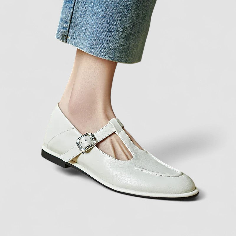 Camila™ – Zapatos ortopédicos Mary Jane de tacón bajo