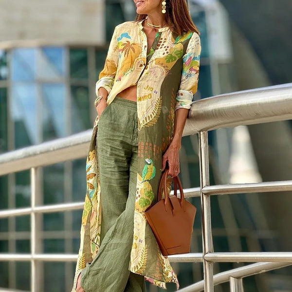 Jessica | Conjunto de lino
