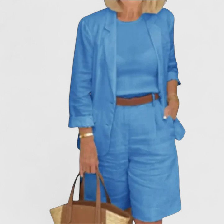 Railey | Conjunto de traje elegante de dos piezas