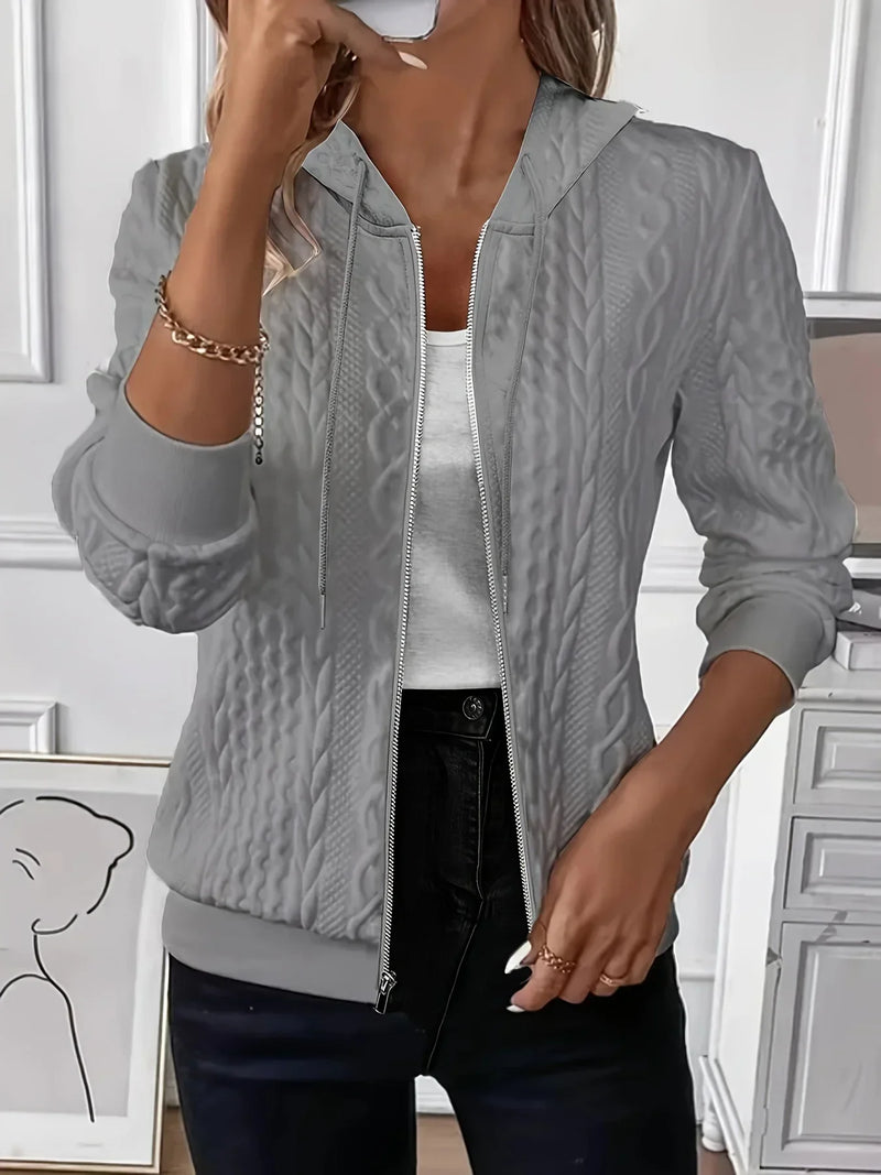 Lena™ - Sudadera con capucha y cremallera 