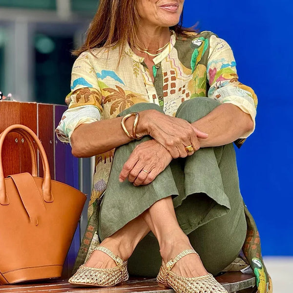 Jessica | Conjunto de lino