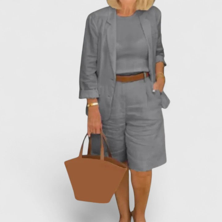 Railey | Conjunto de traje elegante de dos piezas