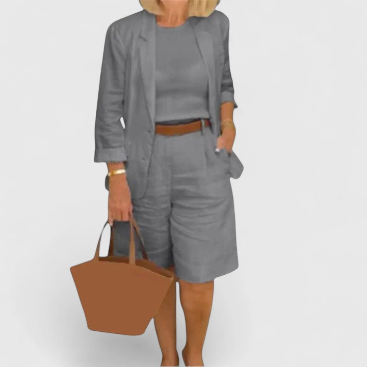 Railey | Conjunto de traje elegante de dos piezas