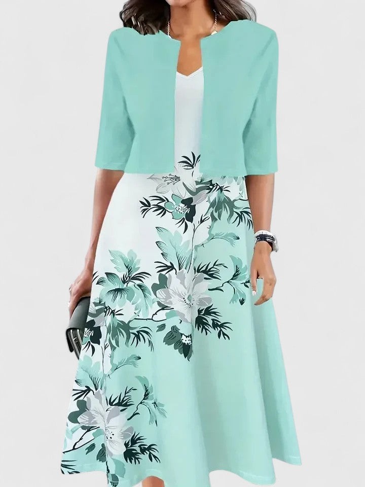 Chantal | Elegante vestido midi