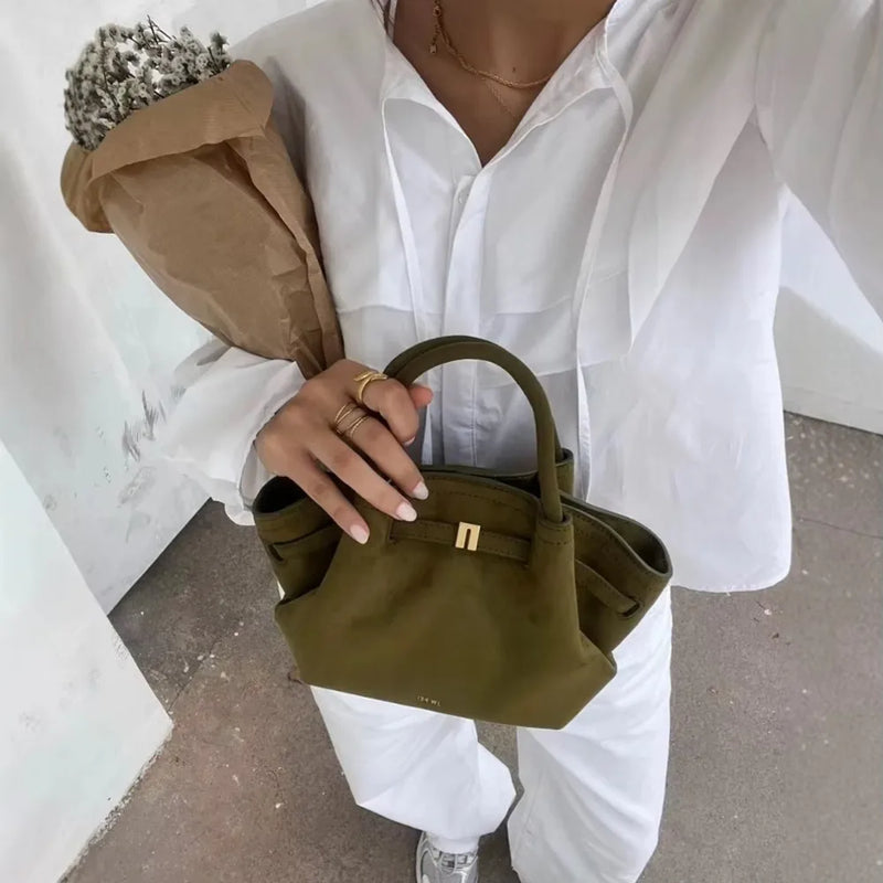 Riley™ - Bolso de ante y micropiel para axilas
