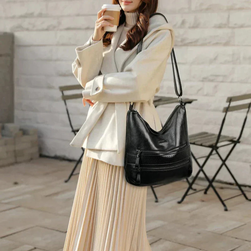 Ellie™ Double Charm | Bolso de hombro multibolsillos