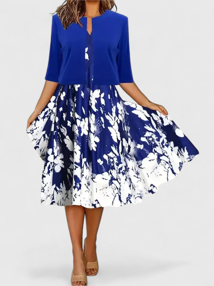 Chantal | Elegante vestido midi