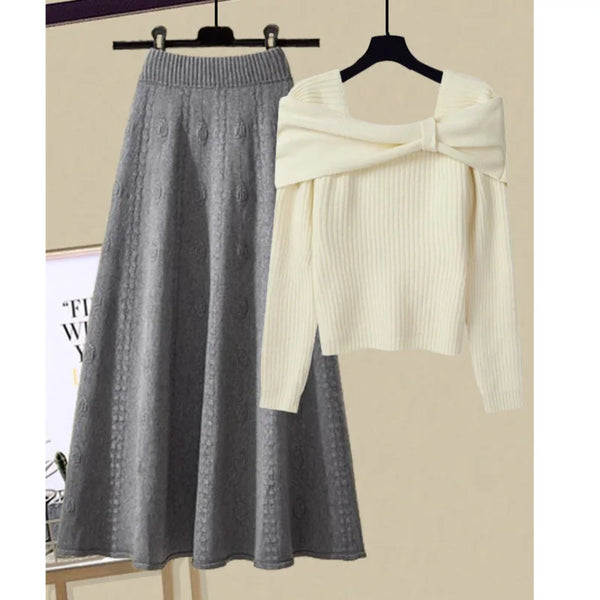 Elle™ | Hermoso conjunto de dos piezas con lazo