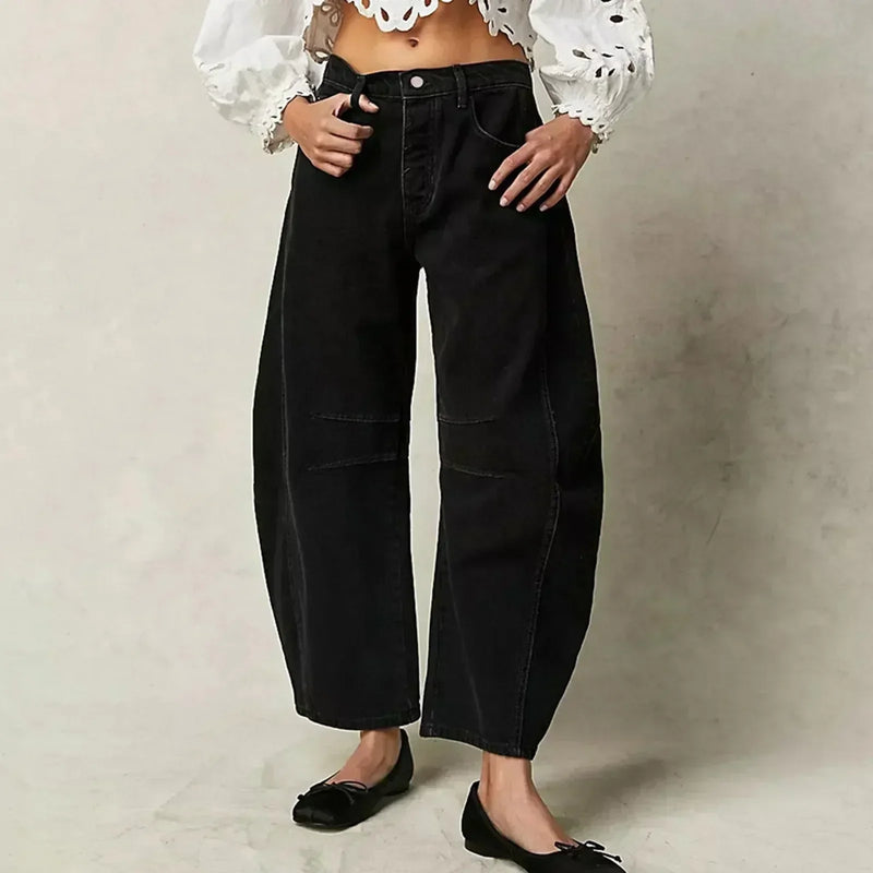 Lorim | Denim premium de pierna ancha
