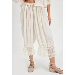 Pantalones de encaje bohemio