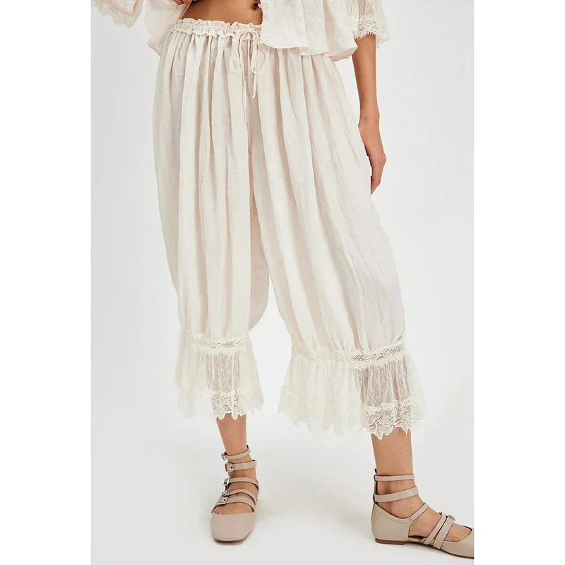 Pantalones de encaje bohemio