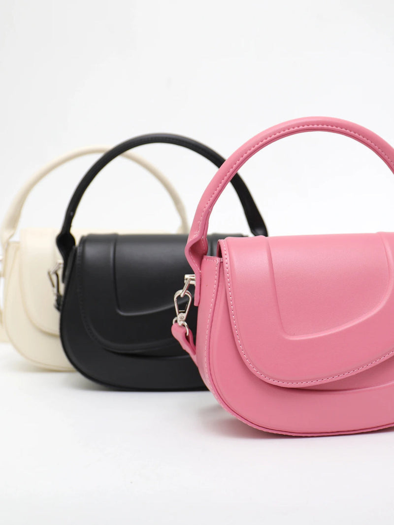Bolso de sillín minimalista Charlotte™ Luxe Statement