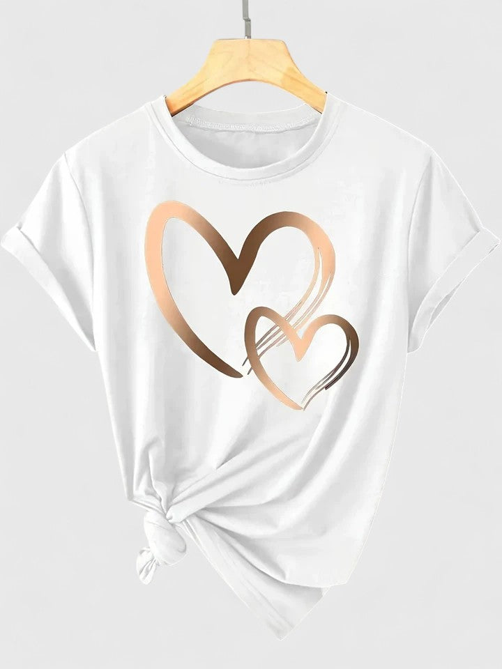 Ivanelle | Camiseta cómoda de manga corta