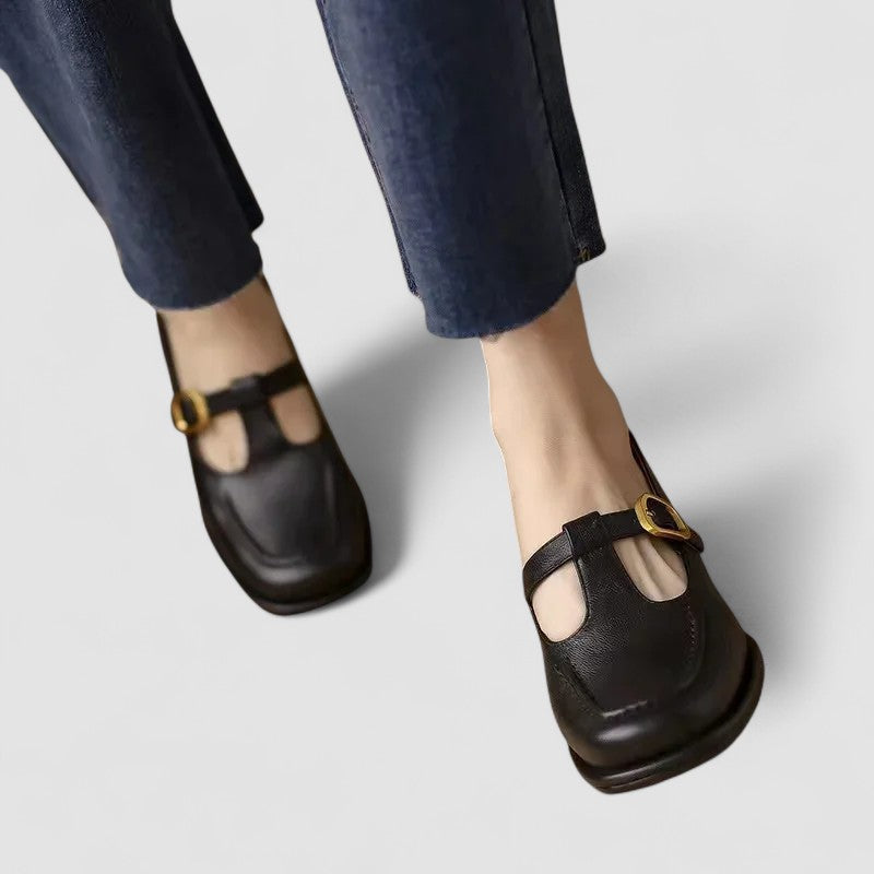 Elizabeth™ – Zapatos Mary Jane ortopédicos con tira en T