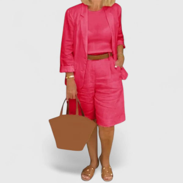 Railey | Conjunto de traje elegante de dos piezas