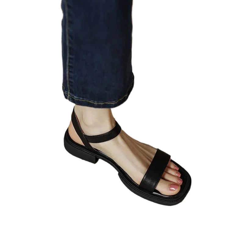 Angélica | Elegantes sandalias de piel