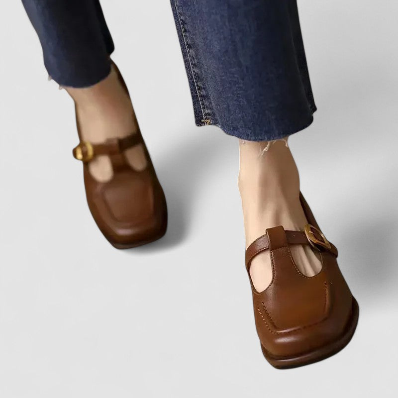 Elizabeth™ – Zapatos Mary Jane ortopédicos con tira en T